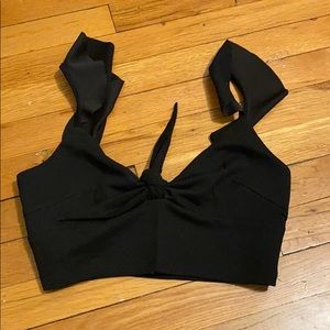 Dress crop top